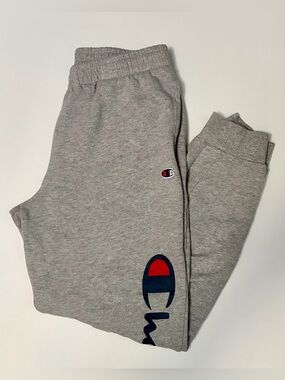 Boys Champion fleece jogger sweats - youth large